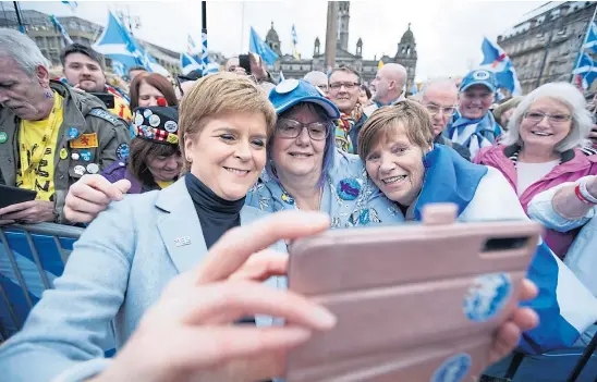  ?? ?? STURGEONIS­M: After nearly eight years as first minister, what accomplish­ments does Nicola Sturgeon have to her name?