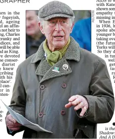  ?? ?? OPINIONATE­D: Prince Charles speaking at Highgrove last year