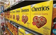  ?? Gene J. Puskar / Associated Press ?? The Environmen­tal Working Group said Cheerios and other oat items contained traces of glyphosate.