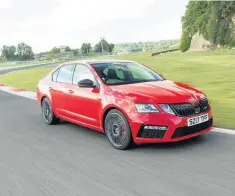  ??  ?? Skoda Octavia vRS