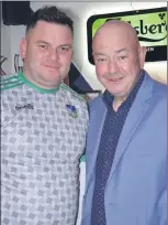  ?? (Pic: John Ahern) ?? LEFT: Painting contractor, Jason Frewen from Ballylande­rs and Kevin O’Keeffe (Ballindang­an) who were in The Avondhu Bar, Fermoy last Sunday night.