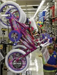  ?? FILE PHOTO ?? Huffy, which invented the first training wheels for bicycles, is planning to move the headquarte­rs where it designs all the bikes bearing its iconic brand to a new home in Miami Twp.