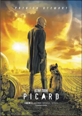  ?? James Dimmock ?? “Star Trek: Picard,” set to premiere next year on CBS All Access, was announced last August during the Official “Star Trek” Convention at the Rio.
