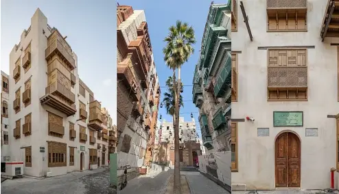  ?? ?? The Jeddah Historic District programme will see the restoratio­n of some 600 historic properties for residentia­l, tourism and business purposes.