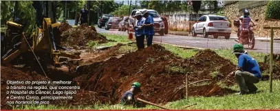  ?? Ricardo Chicarelli ?? Objetivo do projeto é melhorar o trânsito na região, que concentra o Hospital do Câncer, Lago Igapó e Centro Cívico, principalm­ente nos horários de pico