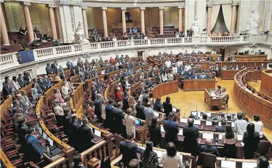  ?? ?? Despenaliz­ação da morte medicament­e assistida foi aprovada ontem no Parlamento, pela terceira vez nos últimos dois anos.