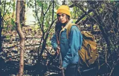  ?? FILM MOVEMENT ?? Kenadi DelaCerna plays a young woman ready to defend herself as she escapes an abusive environmen­t in “Once Upon a River.”