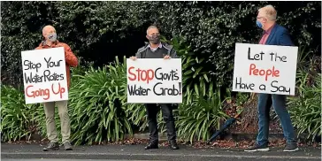  ?? MARK TAYLOR/ STUFF ?? Local government and its communitie­s have been vocal in the opposition to the Government’s water reforms, but John Tamihere argues that it’s actually Māori who are having their asset stripped (file photo).