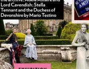  ??  ?? CLOCKWISE, FROM RIGHT: Wool jumpers from the archive; Adele Astaire and Lord Cavendish; Stella Tennant and the Duchess of Devonshire by Mario Testino