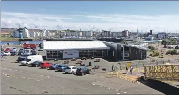  ??  ?? The ferry committee wants to use the Irish berth at Ardrossan Harbour. 01_B20ardross­an01