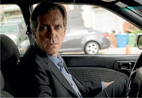  ??  ?? Hugh Laurie plays neuropsych­iatrist Eldon Chance in the new Lightbox series Chance.