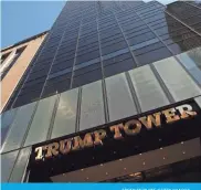  ?? SPENCER PLATT, GETTY IMAGES ?? New York sought liens against Trump properties over unpaid taxes at least three dozen times in local courts.
