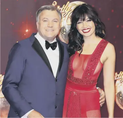  ??  ?? 0 Ed Balls and model Daisy Lowe are among the celebritie­s – in the loosest sense – on this year’s Strictly