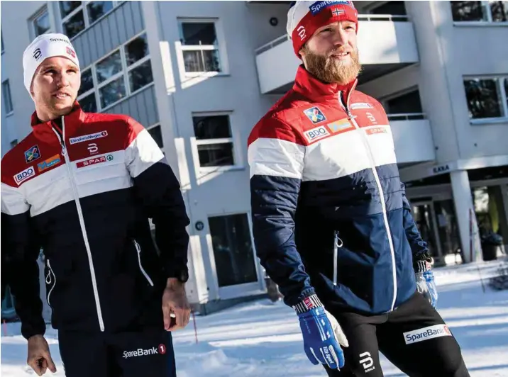  ?? FOTO: RICHARD SAGEN ?? Martin Johnsrud Sundby sier at det er viktigst at en nordmann som lagkompis Didrik Tønseth vinner. Men han er klar på at det kan være nå han virkelig kan realisere den store drømmen. Drømmen om et individuel­t gull i mesterskap.