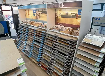  ?? ?? Looking at flooring for your house? The Flooring Warehouse at 47 Gasson St, Sydenham, has you covered.