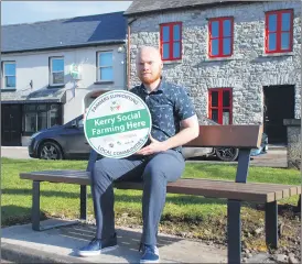  ?? (Photo: Katie Glavin) ?? Kilworth’s Luke Myers is heading up the Kerry Eco-Social Farming Biodiversi­ty project.