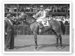  ??  ?? Seabiscuit was the underdog hero that America needed during the Great Depression.