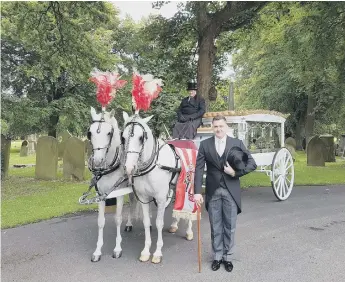  ??  ?? Gavin Reynolds is hoping to hold funeral services in the deceased’s own front garden.