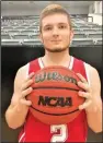  ?? Arkansas Democrat-Gazette/ TIM COOPER ?? Brandon Fenner of Charleston, the state record holder for made three-pointers with 418, has one more high school game left in him before continuing his playing career in college.