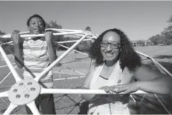  ?? Tribune News Service ?? Cherish Coates, photograph­ed in Phoenix, Ariz., where she now lives, gave birth to her son Allen, left, 13 years ago and brought him to the hospital in a shoe box. She is now married and has two more children, Rhianna, 8 and Kennedey, 2.