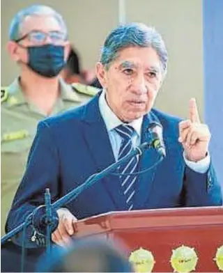  ?? // ABC ?? El ya exministro del Interior de Perú, Avelino Guillén