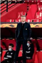  ?? Man United Twitter ?? United coach Ole Gunnar Solskjaer has blamed the red seating for the team’s poor show on their home ground. —