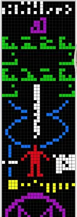  ?? ?? The Arecibo message consisted of 1679 binary pulses. The message was directed towards Messier 13 in the hopes that it would be found and deciphered