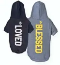  ??  ?? House Dogge fleece hoodies