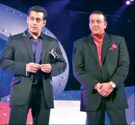  ??  ?? Salman Khan is not throwing a bash for good friend Sanjay Dutt