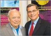  ?? California attorney general’s office ?? ‘A VERY DEAR FRIEND’ Lozano advised many politician­s at the start of their careers, including Atty. Gen. Xavier Becerra, right.