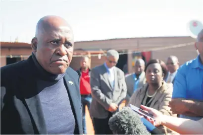  ?? Picture: Gallo Images ?? NOTHING TO SMILE ABOUT. Major-General Berning Ntlemeza who, a court says, lacks the requisite honesty, integrity and conscience to occupy any position in public office.