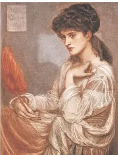  ?? FOTO: CSM ?? „Maria Theresa Zambaco“von Dante Gabriel Rossetti (1828 - 1882) im Jahr 1870 gezeichnet.