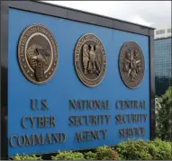  ?? The Associated Press ?? FEDERAL AGENCIES HACKED: This June 6, 2013, file photo, shows the National Security Agency campus in Fort Meade, Md. All fingers are pointing to Russia as author of the worst-ever hack of U.S. government agencies. Contradict­ing his secretary of state and other top officials, in his first comments on the breach, President Donald Trump on Saturday scoffed at the focus on the Kremlin and downplayed the intrusions, which the nation’s cybersecur­ity agency has warned posed a “grave” risk to government and private networks.
