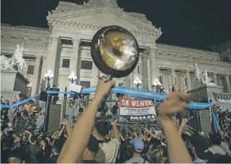  ?? / GETTY ?? se efectuó incluso ante la sede del Congreso, cuyo rol será vital ahora.