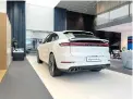  ?? ?? n The rear of the 2024 Porsche Cayenne Turbo E-Hybrid Coupe.