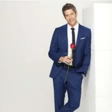  ?? CRAIG SJODIN/ABC ?? Arie Luyendyk Jr. can’t elaborate on whether he is engaged after this season of The Bachelor, but he says he learned a lot from the experience.