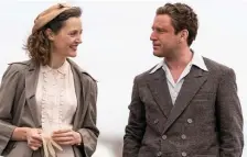  ?? HBO MAX ?? LOST AND FOUND: Vicky Krieps plays Jewish researcher Miriam, who Harry (Ben Foster) meets while trying to find his lost love.