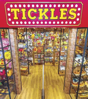  ??  ?? Tickles opens its flagship store in SM Megamall.