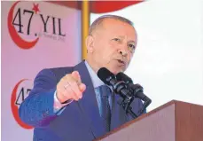  ?? FOTO: NEDIM ENGINSOY/DPA ?? Der türkische Präsident Recep Tayyip Erdogan.