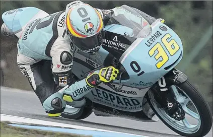  ?? FOTO: GETTY ?? Joan Mir está dominando a placer un campeonato del mundo de Moto3 que parece tener muy bien encarrilad­o