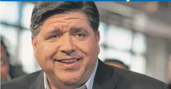  ??  ?? J. B. Pritzker got the backing of 65 members of the 102- member Illinois Democratic County Chairmen Associatio­n. Some chose not to vote or were unable to.
| SUN- TIMES FILE PHOTO