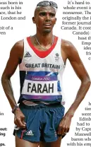  ??  ?? Sitting this one out: Mo Farah is saving himself for the European champs.