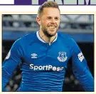  ??  ?? HERO: Scorer Gylfi Sigurdsson