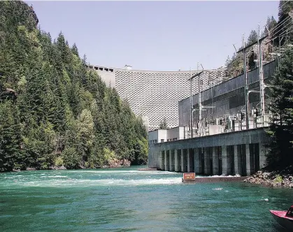  ?? SUE FRAUSE PHOTO ?? Concerned citizens fought to stop the raising of Ross Dam 50 years ago and continued that fight to preserve the Skagit River Valley for decades, eventually getting the Skagit River Treaty between Canada and the U.S. signed in 1997.