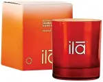  ??  ?? Orange blossom candle for higher energy, €46, ila-spa.com