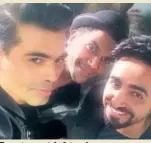  ?? PHOTO: INSTAGRAM/KARANJOHAR ??