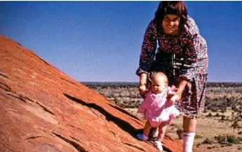  ?? Photo: News Corp ?? WHAT’S ON: A play about Lindy Chamberlai­n (pictured here with daughter Azaria) is coming to Toowoomba.