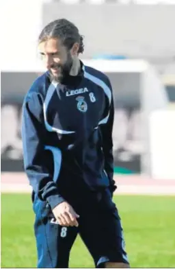  ?? ERASMO FENOY ?? Antoñito, durante un entrenamie­nto.