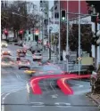  ?? Foto: dpa ?? Auf einigen Straßen in Darmstadt könnte ein Fahrverbot kommen.