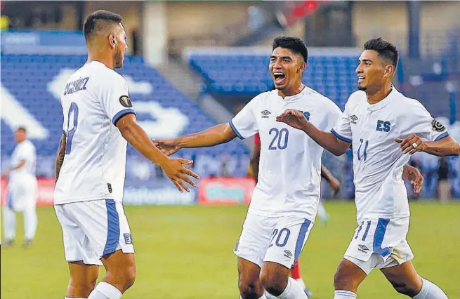  ??  ?? En ascenso. La selección logró dos triunfos por primera vez en un torneo de Copa Oro.